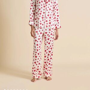 Olivia Von Hale Heart Print Pajama Set